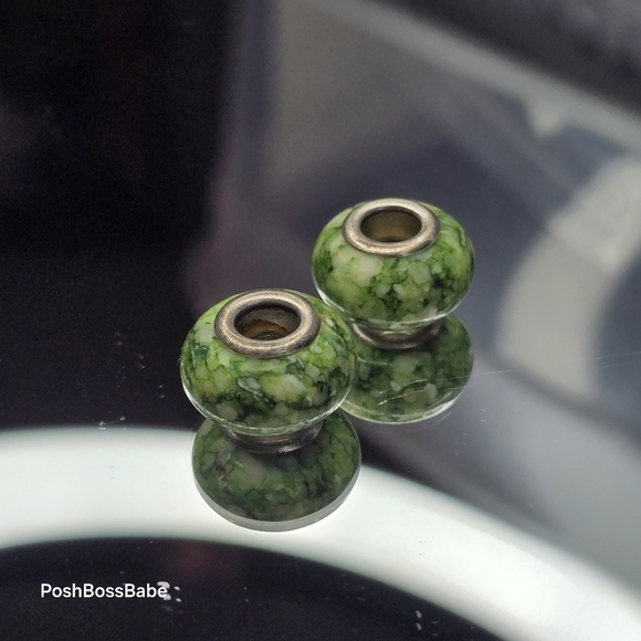 Metal core center glass beads - Picture 8 of 10